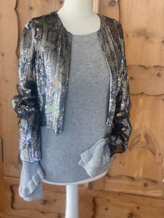 Stella McCartney Paillettenjacke