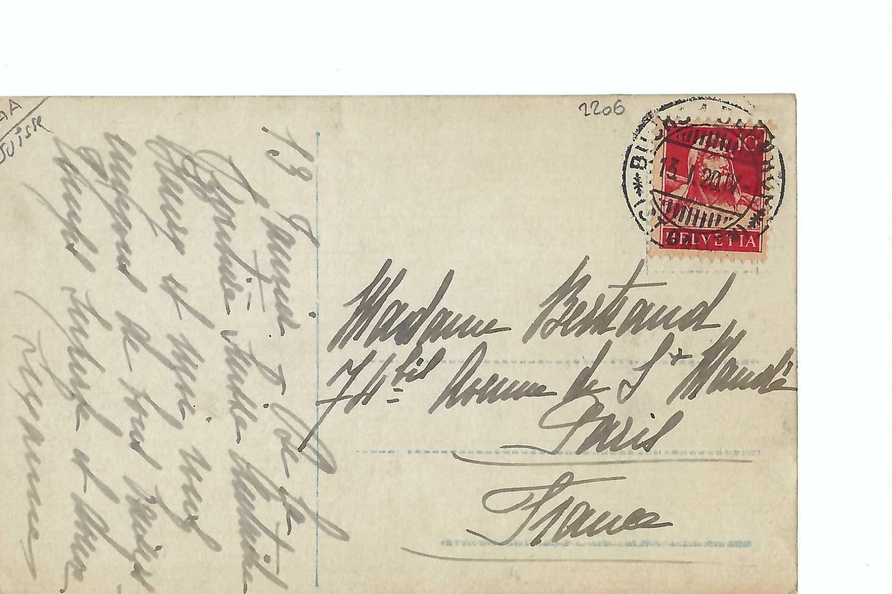 Cartoline postali: Buchs SG, Schloss Werdenberg SG 1920 – Usato da Thun venduto da 44wart 1