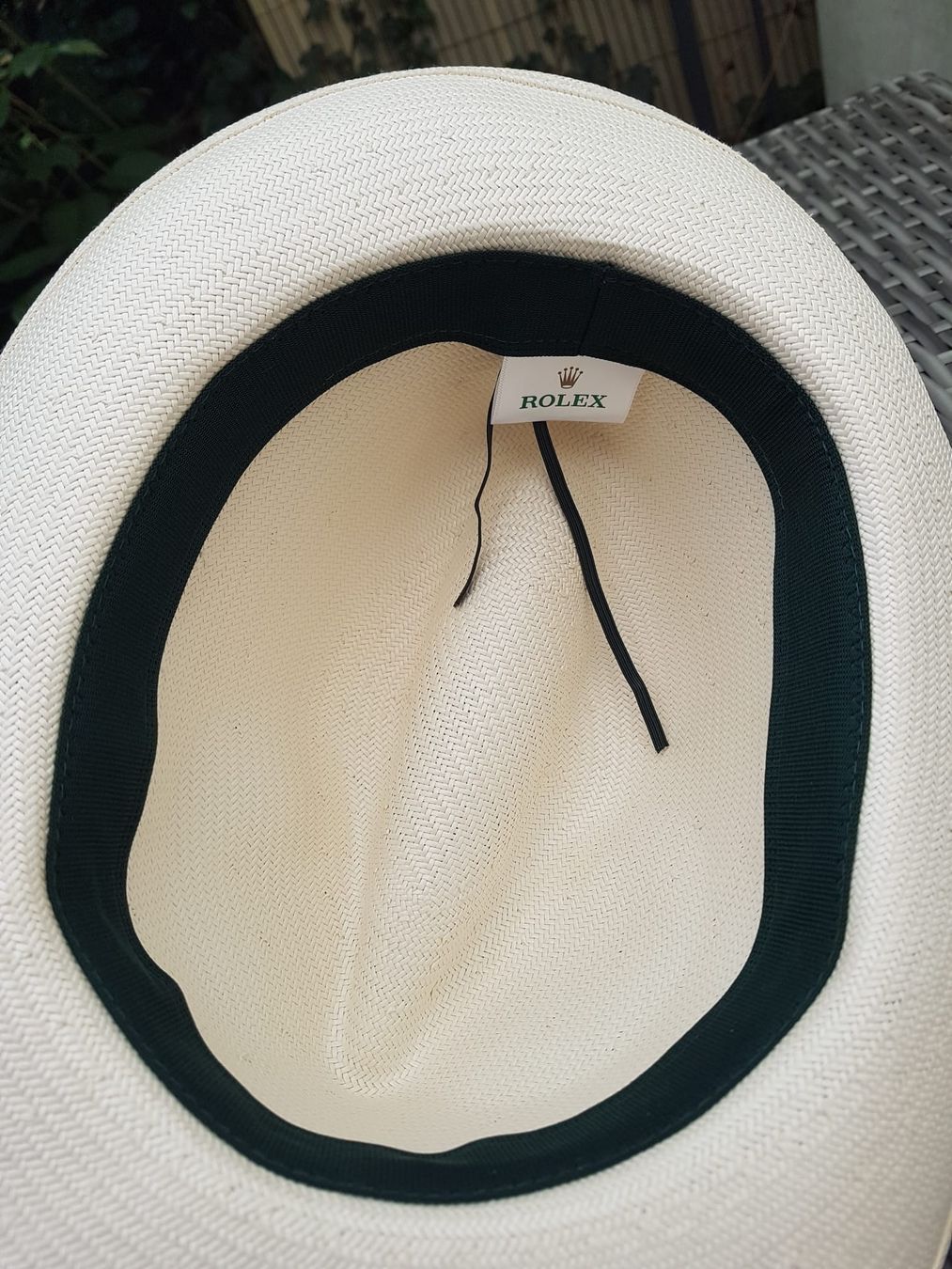 Chapeaux, bonnets & casquettes: panama rolex , taille inique, neuf – Neuf (Voir description) à Carouge GE par Natcal22 5