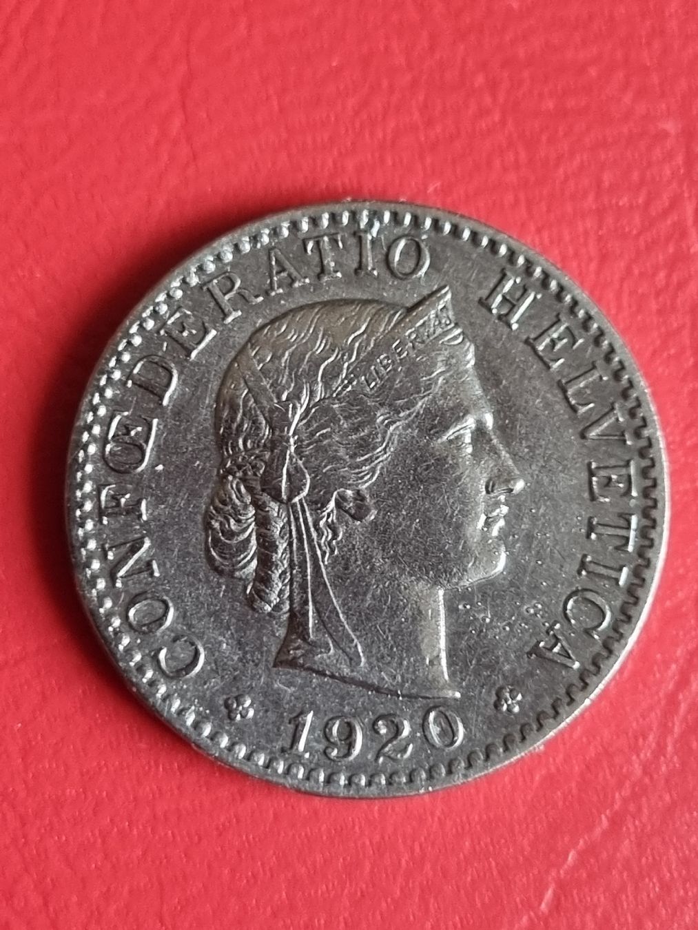 Tutti le monete: 20 RAPPEN SCHWEIZ - JAHR 1920 – Usato da Heimenschwand venduto da rog_p7h9