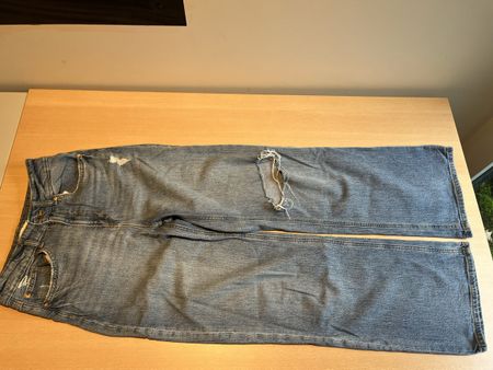Jeans large fille H&M taille 38