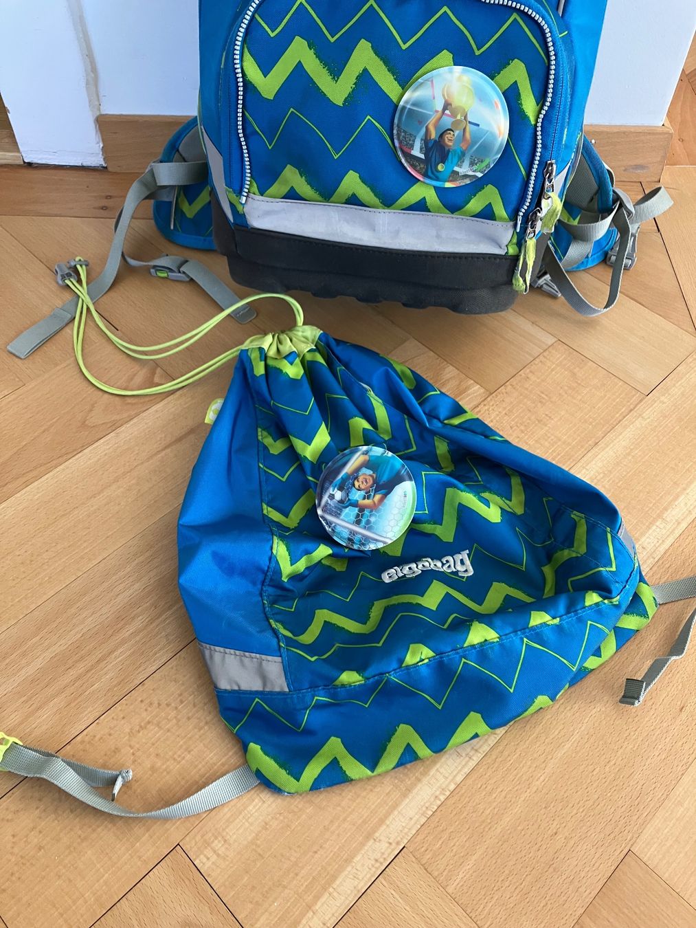 Ergobag Borse & Zaini: Ergobag Schul-Rucksack mit Turntasche – Usato da Spiegel b. Bern venduto da dorisdoris_5000 1