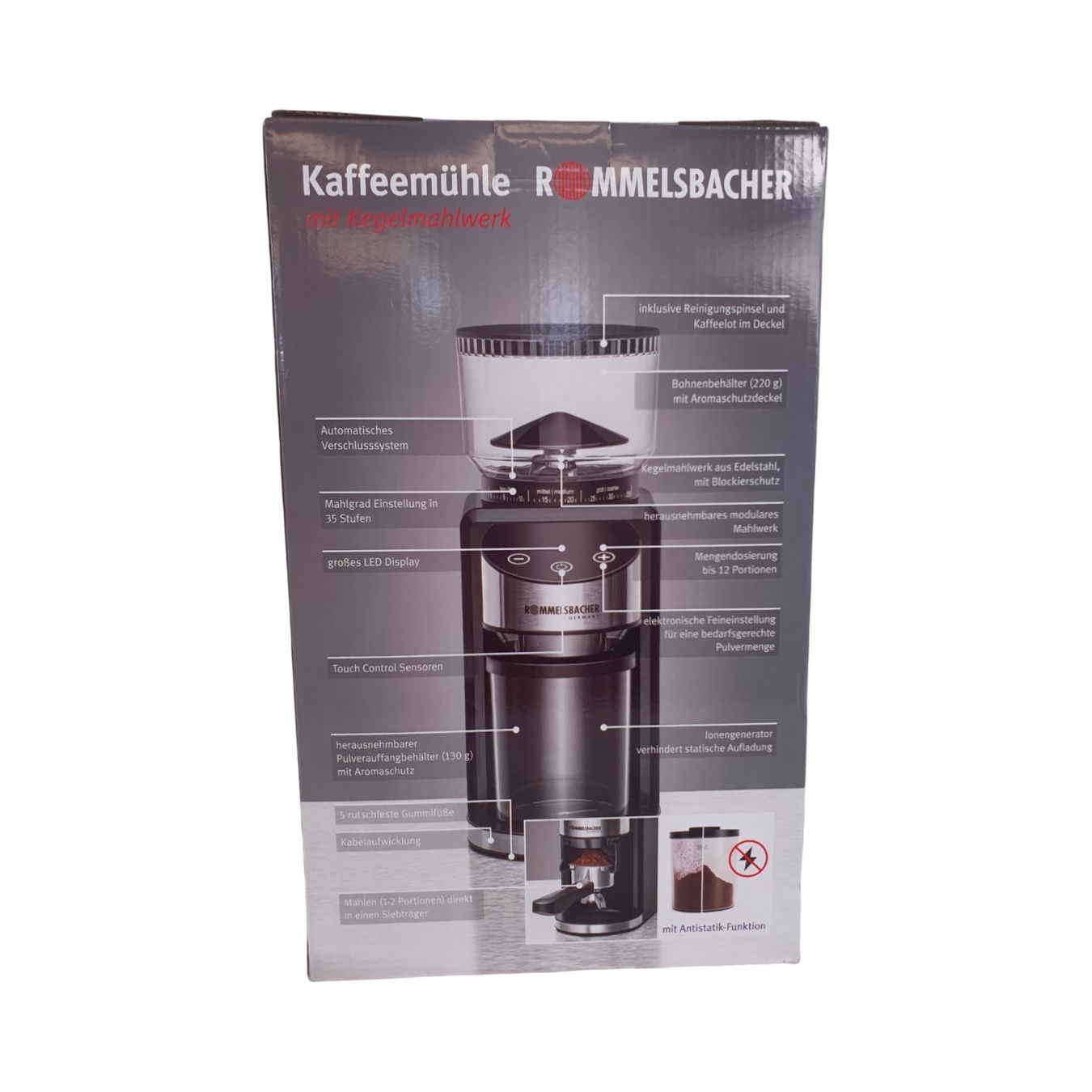 Rommelsbacher Appareils de cuisine: ROMMELSBACHER Kaffeemühle – D'occasion à Wangen b. Olten par Restwert_Wangen 2