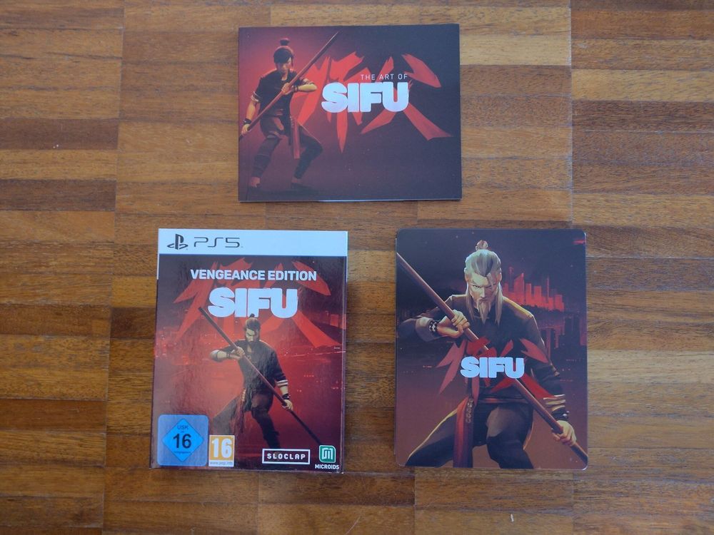 SIFU Vengeance Edition Steelbook PS5 - Jeu Sony PlayStation 5 NEUF Sous Cellophane - Édition Limitée