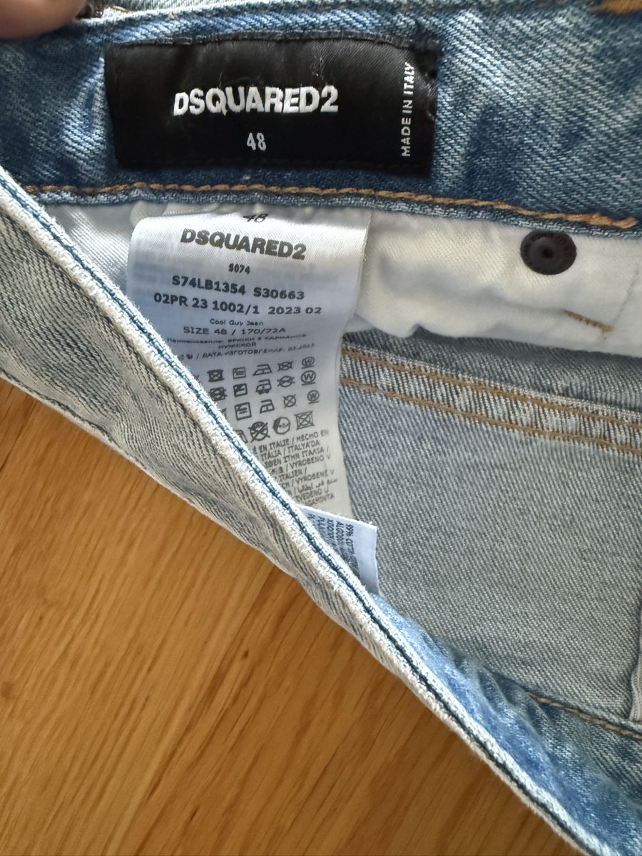 Dsquared2 Jeans: Dsquared Cool Guy Jeans Slimfit – Usato da Recherswil venduto da Noname1 2
