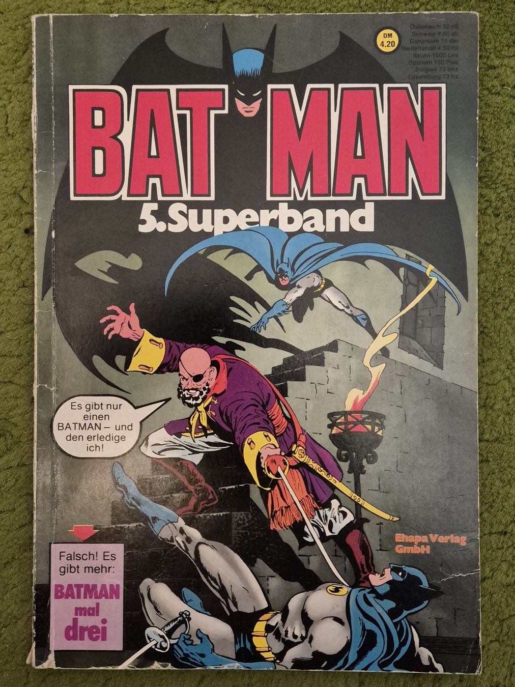 Fumetti: Batman Superband / Nr. 3 - 5, 10 und 16 – Usato da Chur venduto da big_5zx8 3