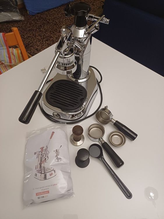 Machine à Expresso La Pavoni Europiccola 1ère Génération – 1962 (Vert) – Occasion