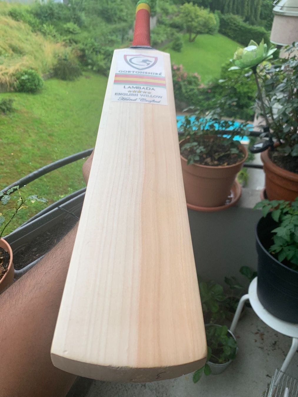 Articoli in legno: Gortonshire Lambada English Willow Bat – Nuovo e nell'imballaggio originale da Luzern venduto da ronymamuni 1