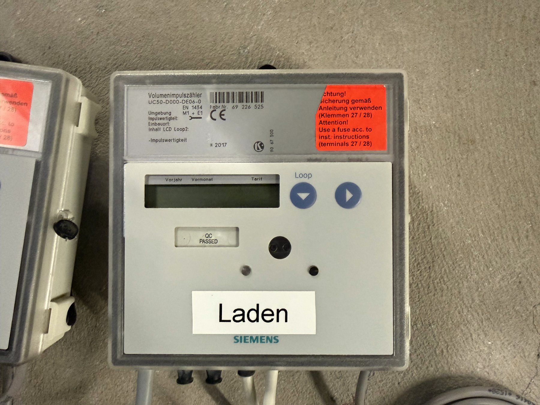 Siemens Misurare: Siemens FlowmeterTransmitter – Usato da Stans venduto da holzverstromung13 6