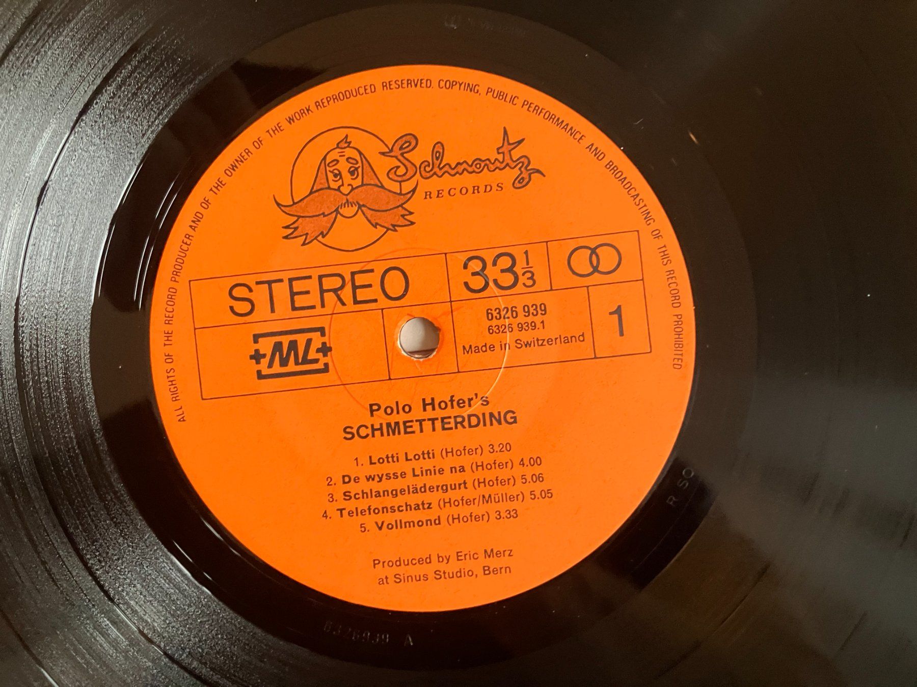Dischi in vinile: Polo Hofer – Usato da Aarwangen venduto da Jukebox3 7