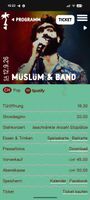 Tickets Müslüm&Band Konzert 12.09.2026 Mühle Hunziken