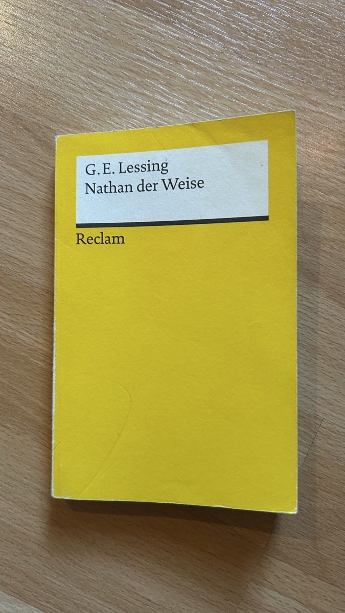 Libri: Nathan der Weise - Gotthold Ephraim Lessing – Nuovo (secondo la descrizione) da Reigoldswil venduto da har_yz6k