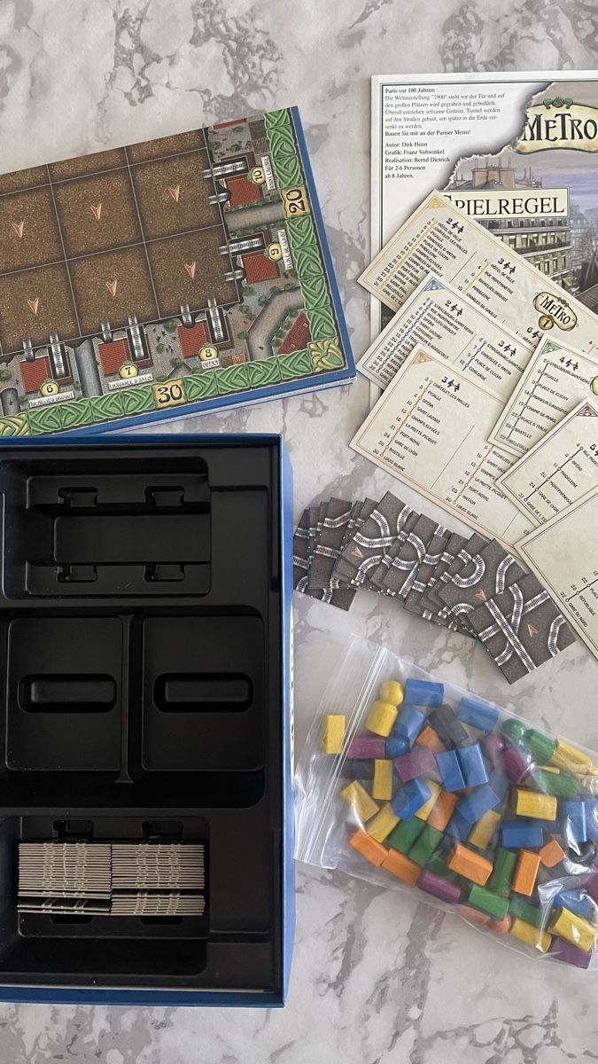 Jeux: Brettspiel METRO  – D'occasion à Effretikon par sandrgia 2