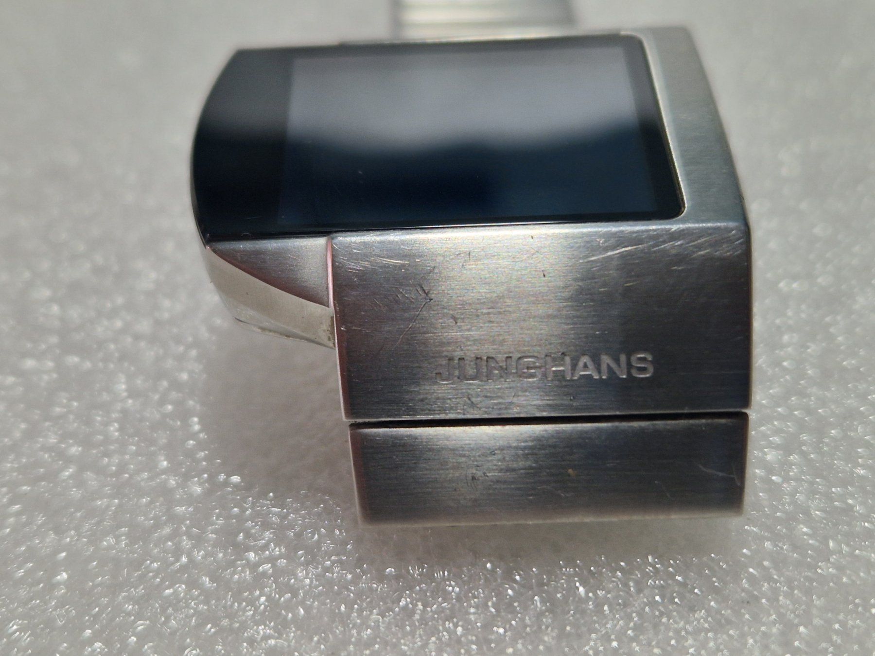 Junghans Orologi: Junghans Armbanduhr Edelstahl – Usato da Winterthur venduto da Sadega 1