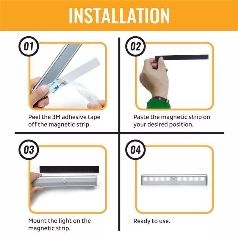 Lampade: LED Lichtleiste Kabellos – Nuovo e nell'imballaggio originale da Flawil venduto da swisstrendshop 4