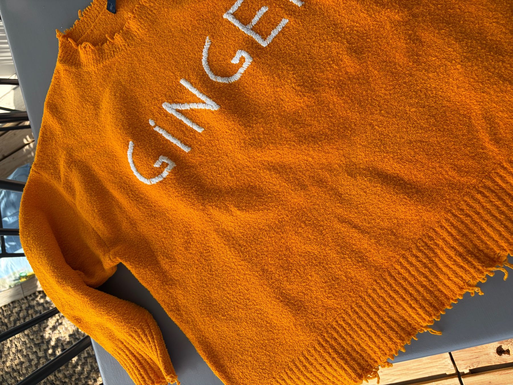 Zara Pullover & Sweatshirts: Damen Pullover Zara Knit orange Grösse M – Gebraucht aus Meilen von Sura18 1