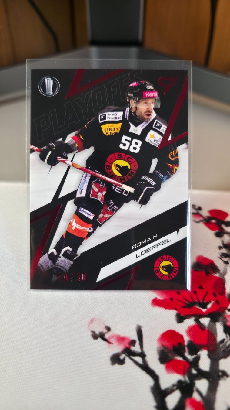 Sportzoo Carte collezionabili: Romain Loeffel /30 SC Bern SportZoo Base red – Nuovo e nell'imballaggio originale da Hirzel venduto da luc_snw5