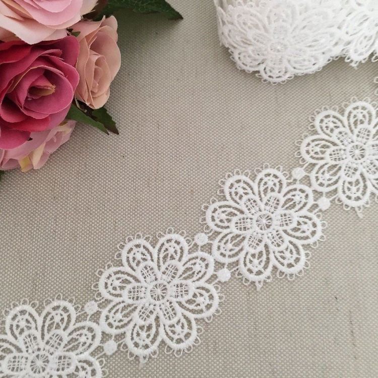 Tessuti: Spitzenband Weiss 160 cm - Shabby Chic – Nuovo (secondo la descrizione) da Thun venduto da Rowaner 1