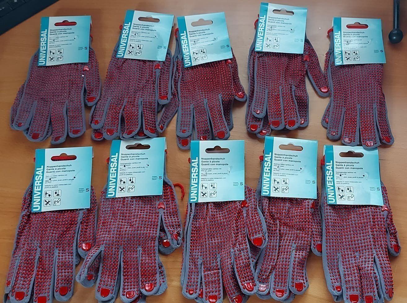 Handschuhe & Handstulpen: 50 Paare Arbeitshandschuhe Gr.S – Neu und originalverpackt aus Rüdtligen von Rovina 2