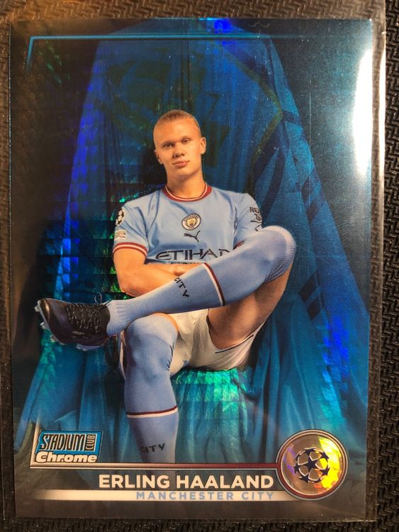 Carte Collector Erling Haaland - édition Limitée /49 - Topps Total Football 2024 - Manchester City