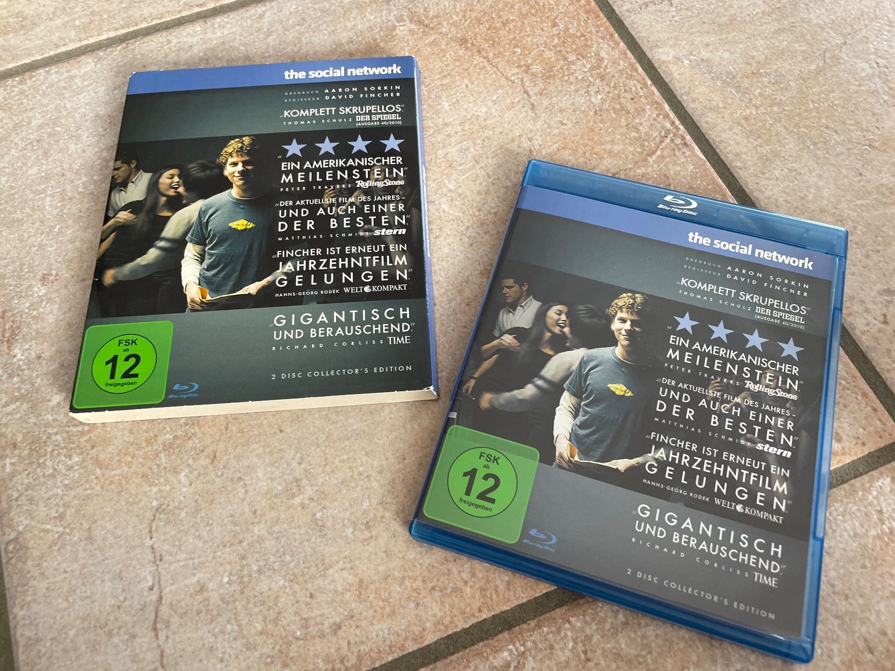 Tutti i DVDs: The social network, Blu-ray – Usato da Zwingen venduto da veilchen_123 1
