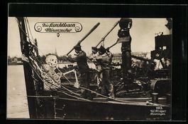 Die furchtlosen Minensucher, Der Tod, Fo