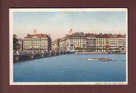 GENEVE - Pont du Mont Blanc