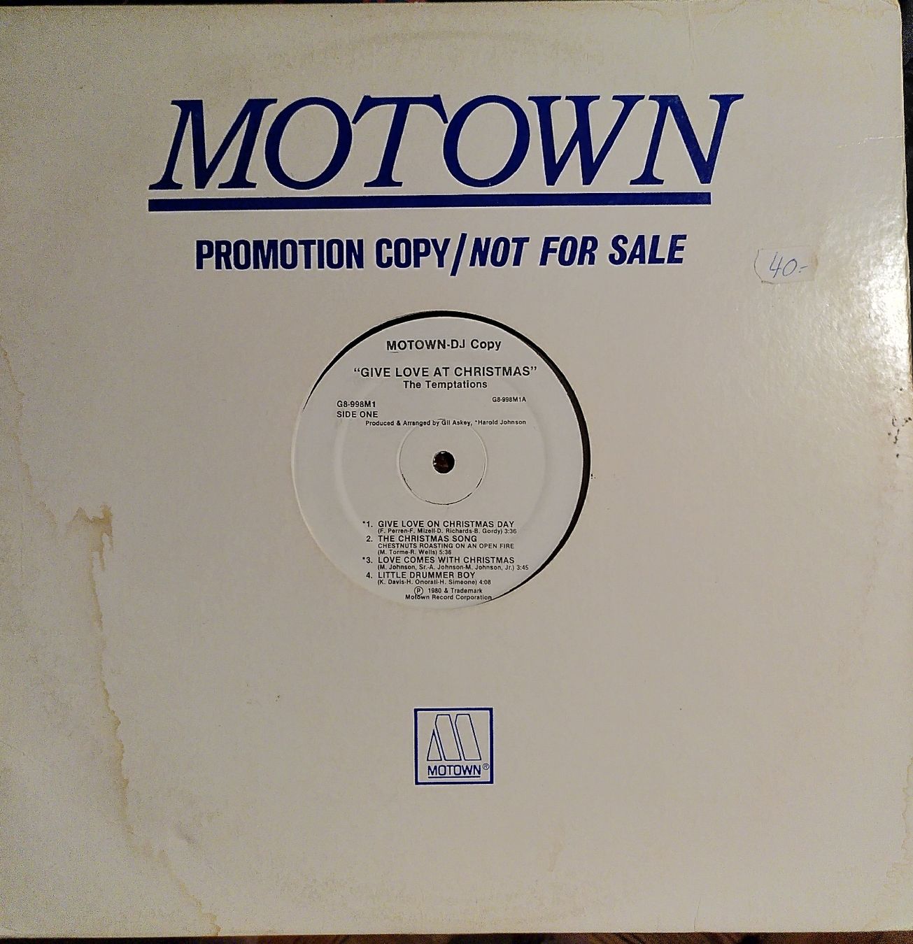 Dischi in vinile: The Temptations " x mas songs " – Usato da Lausanne venduto da Soulbrother