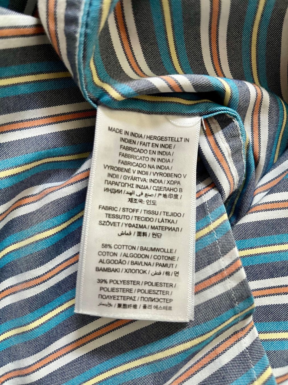 Gant Camicie: GANT Herrenhemd, gestreift, Grösse 2XL – Usato da Gattikon venduto da fab4011 4