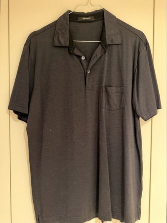 NAVYBOOT Herren Poloshirt dunkelgrau Grösse M
