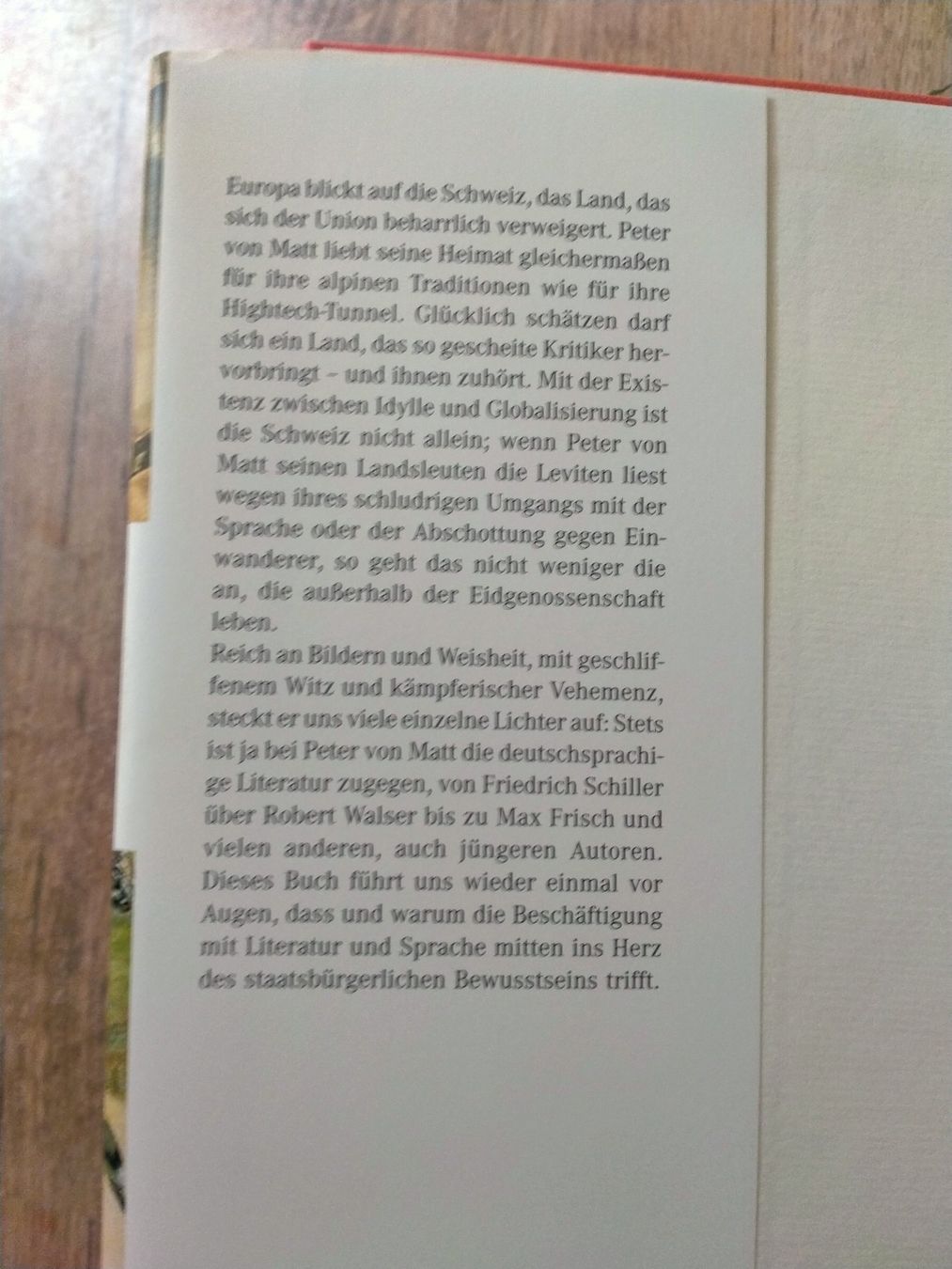 Livres: Peter von Matt Buch Das Kalb vor der Gotthardpost – D'occasion à Küssnacht am Rigi par perlboote 6