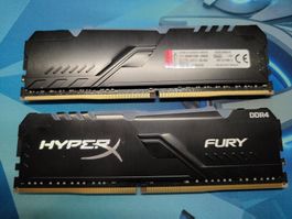 32 GB DDR4, 2x16GB Kingston Fury 3200 RGB CL16