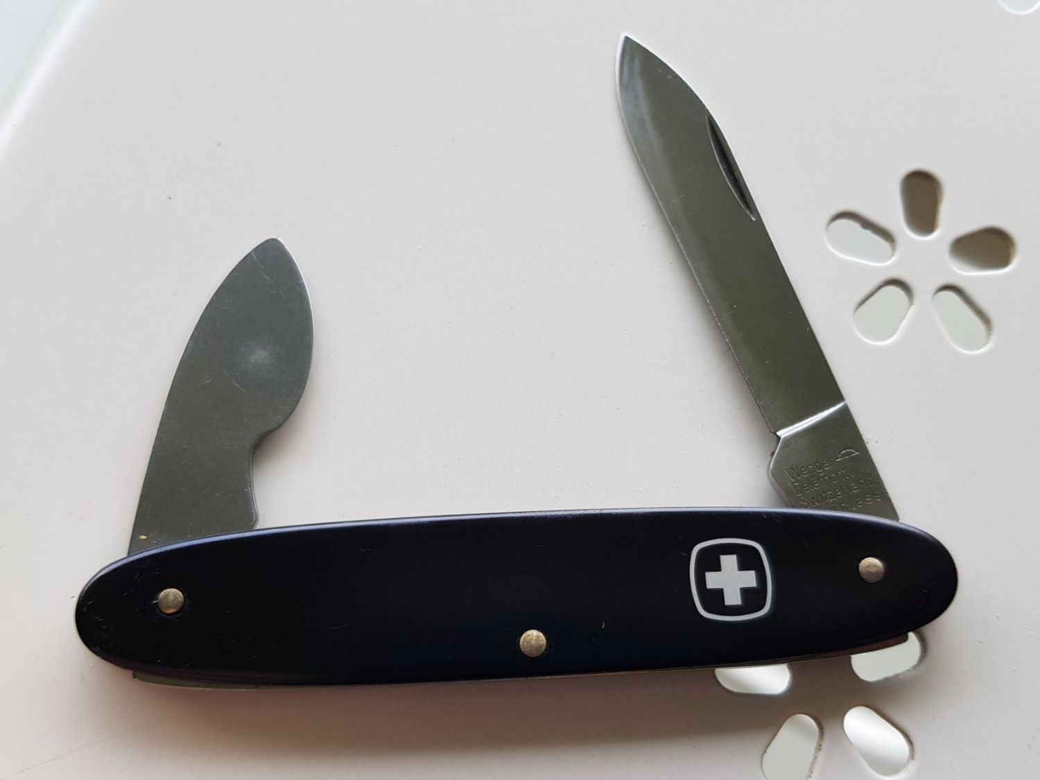 Wenger Coltelli tascabile: Uhrenmesser Junghans Sackmesser WENGER Taschenmesser Couteau – Usato da Dürnten venduto da inreb73 2