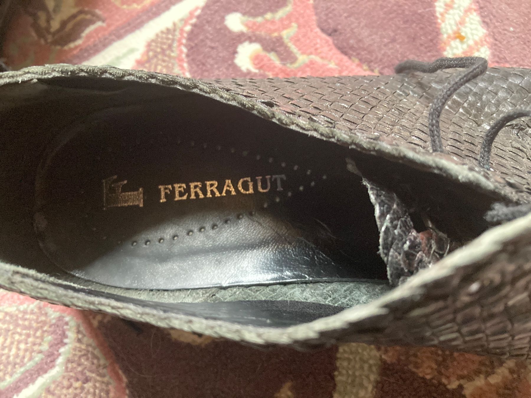 Herrenschuhe: Ferragut Herren Schuhe, echtes Leder, Gr. 43 – Gebraucht aus Turbenthal von littledevil71 2