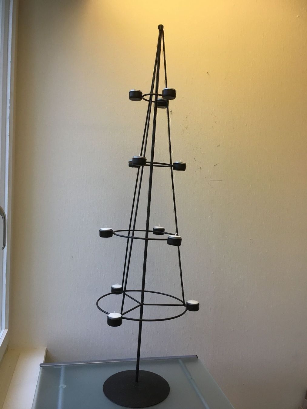 Portacandele: Kerzenständer (Teelichtpyramide) – Usato da Bauma venduto da Budgerigar 3