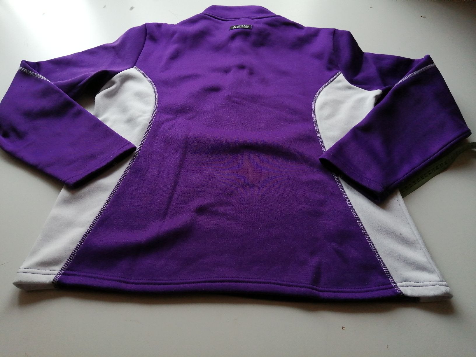 Maglioni & Felpe: Fleece Pullover violett mit Reissverschluss – Usato da Honau venduto da holunder3 7