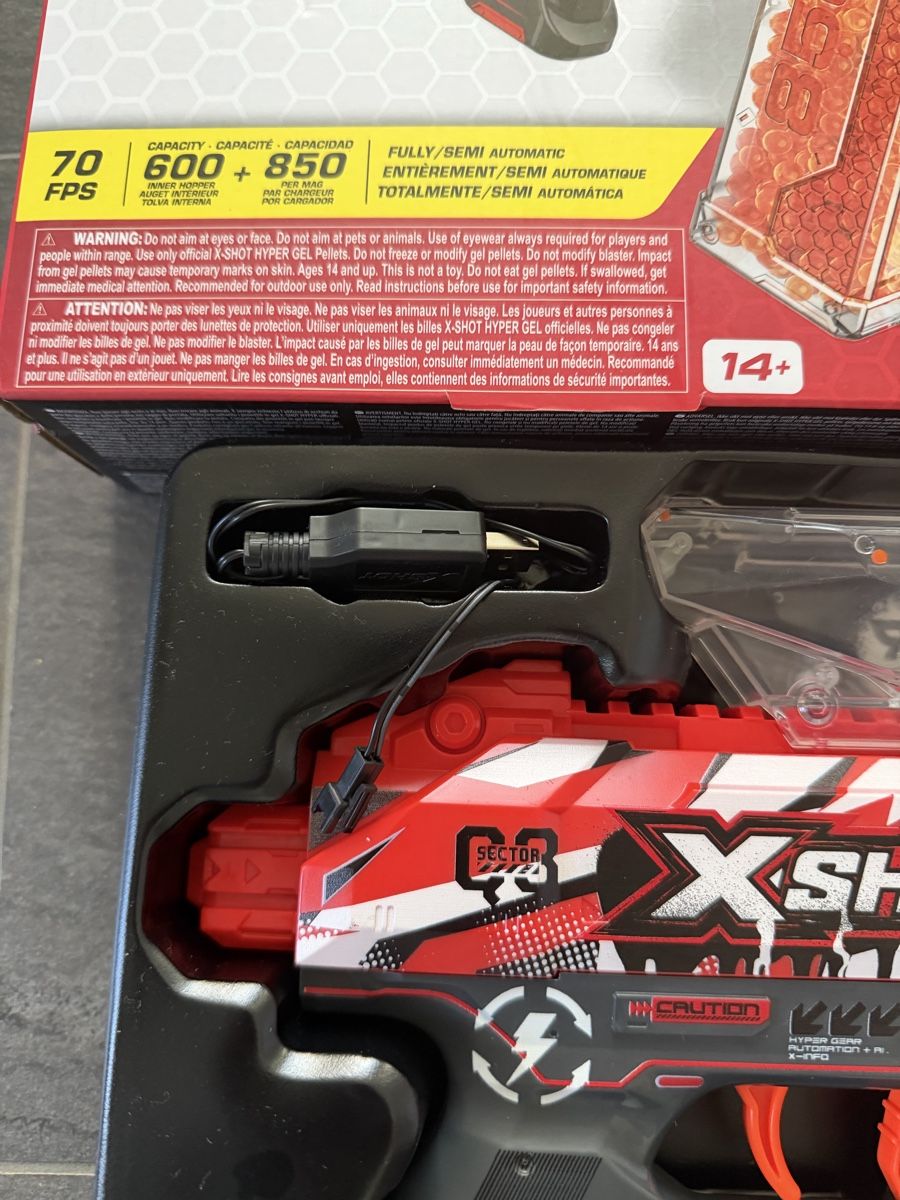 Giocattoli: Hyper gel Trace Fire X shootunbenutzt ink mit 2000 – Nuovo e nell'imballaggio originale da Härkingen venduto da Iceman_09 7