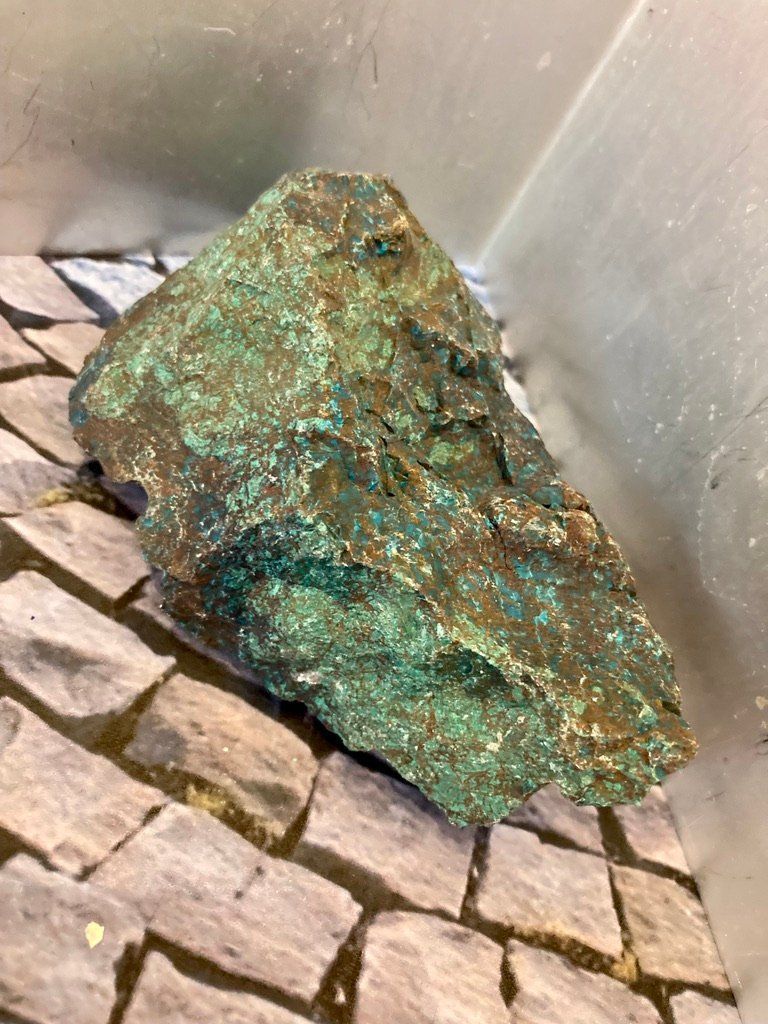 Pietre preziose: Chrysokoll roh – Nuovo (secondo la descrizione) da Biberist venduto da Steine 1