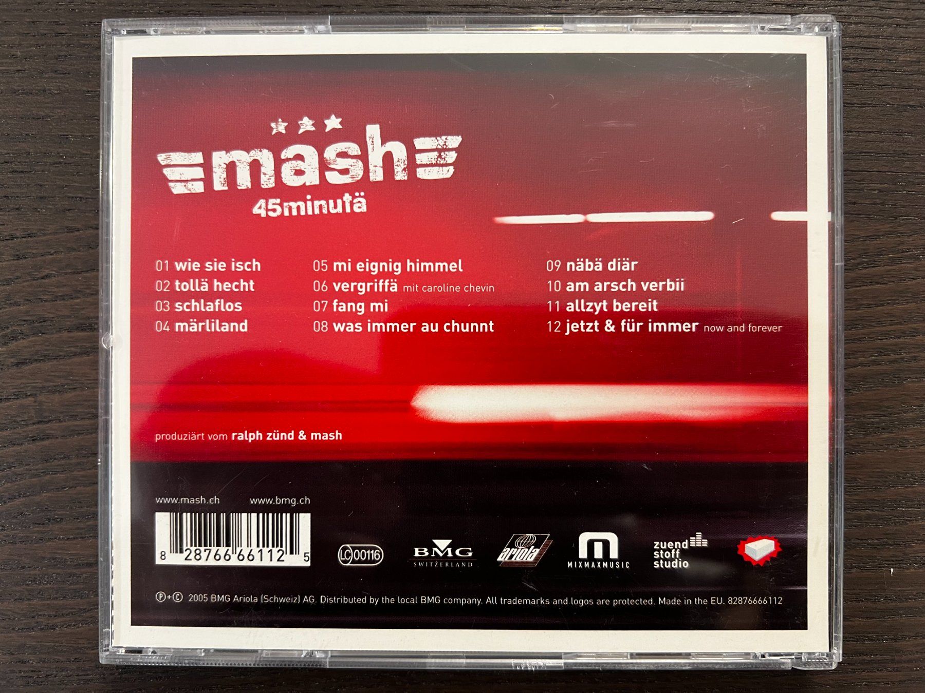 CD: Mash - 45 Minutä – Usato da Zürich venduto da MusikFreunde 1