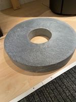 38 kg Speckstein Speicher Abdeckung Schwedenofen Kaminofen