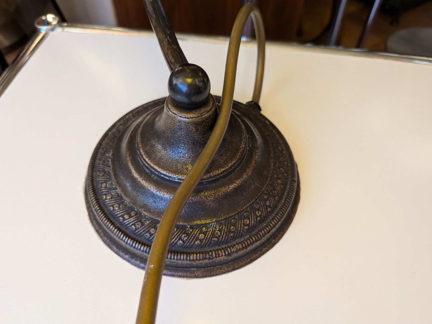 Lampade: Nostalgische Tischleuchte Les verres françaises – Usato da Emmen venduto da Brockofsky 5