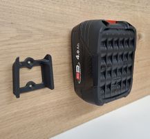 2x Wandhalterung für Bosch GRÜN 18V Akku Akkuhalter Halter