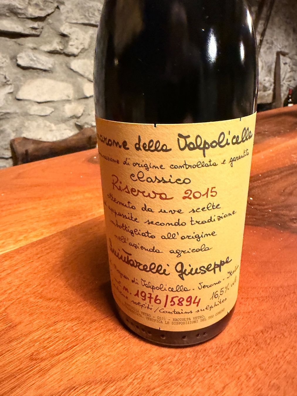 Amarone Vino: Giuseppe Quintarelli Amarone classico Riserva – Nuovo e nell'imballaggio originale da Visp venduto da spectacops 1