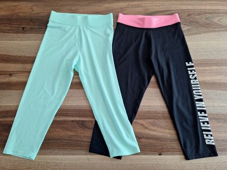 Kleiderpaket 09 (2x 3/4 Sport Leggins)