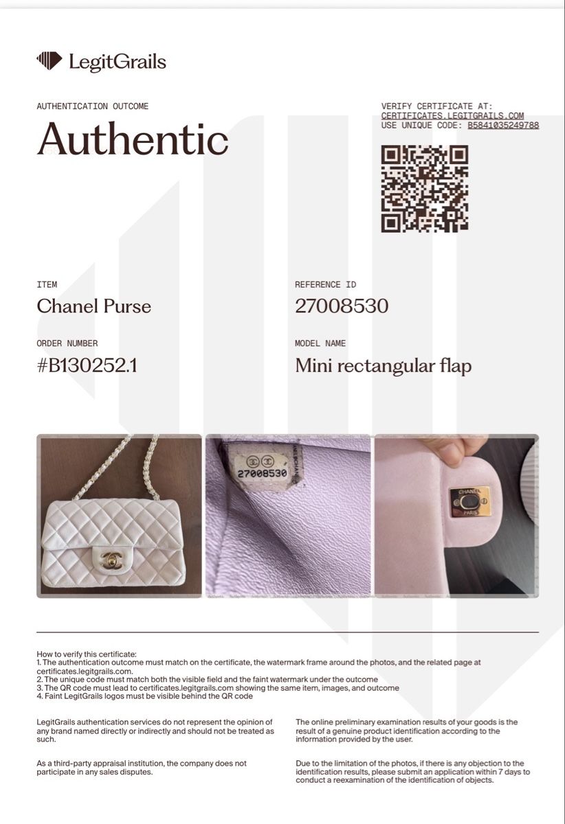 Chanel Borse: Chanel Mini Rectangular Flap Bag Light Pink Leather – Usato da Zürich venduto da amber123 9