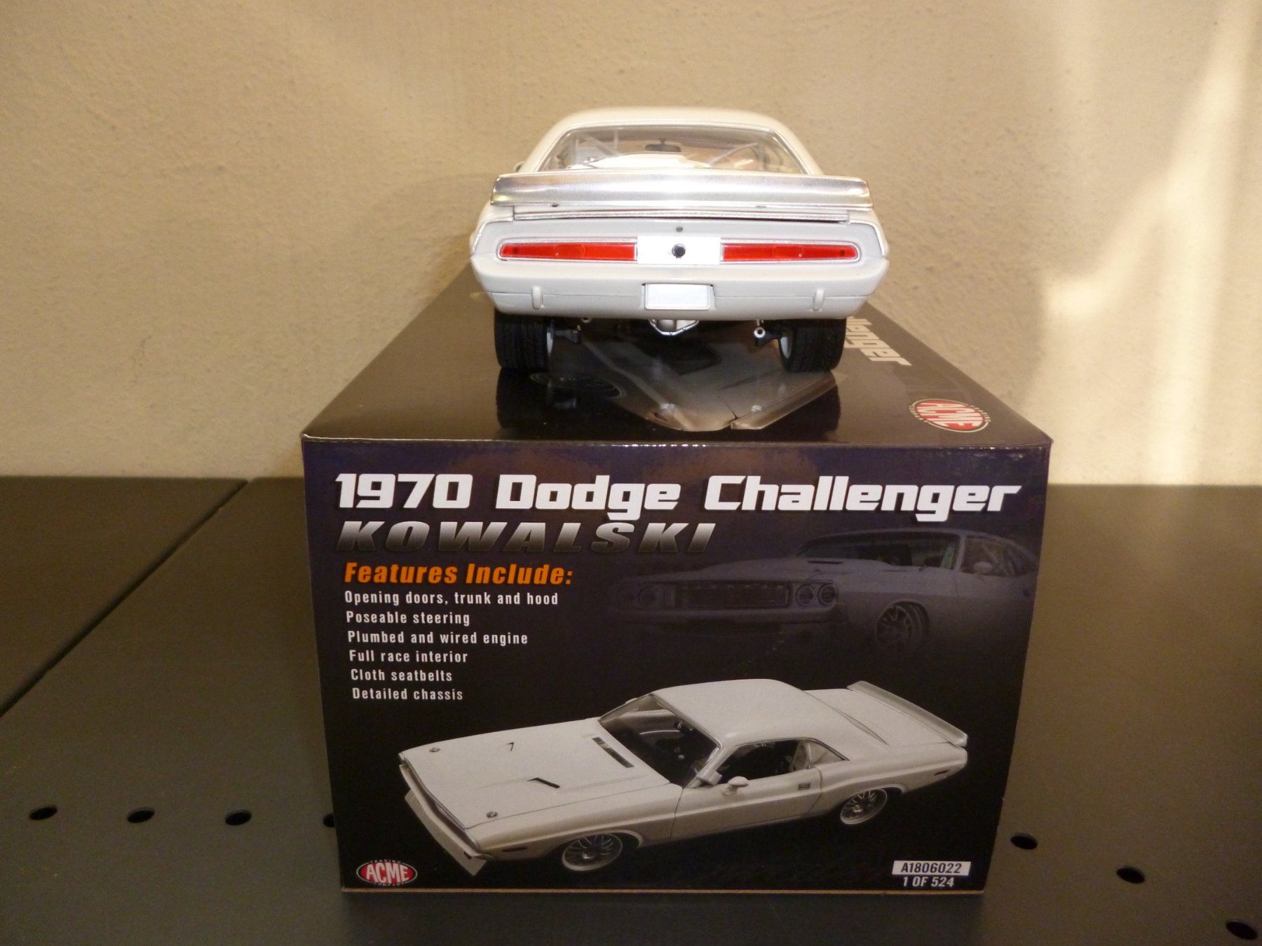 Dodge Modellautos: Dodge Challenger 1970 "Kowalski" 1:18 ACME – Neu und originalverpackt aus Niederwil SG von Kaicorner03 3