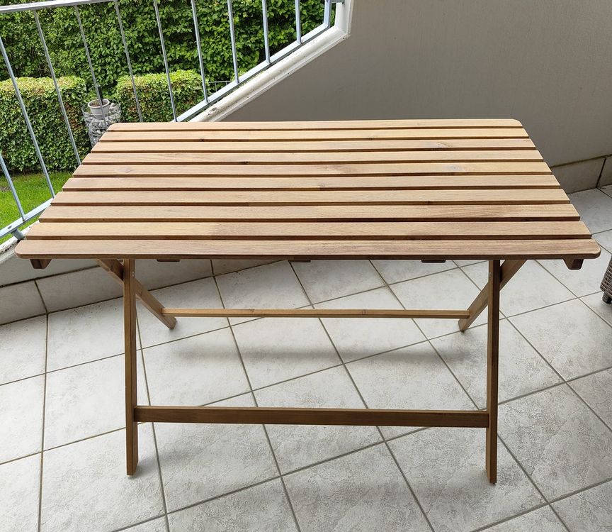 Gartentisch Askholmen von Ikea Kaufen auf Ricardo