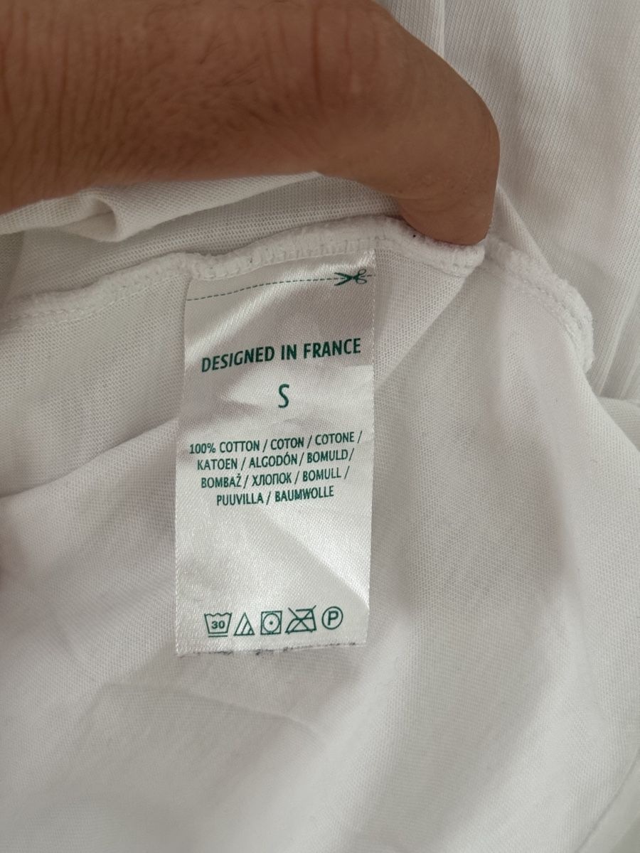 Lacoste T-shirt: Lacoste T-Shirt Gr. S, Weiss, classic – Usato da Wetzikon ZH venduto da Jan_wojt 3