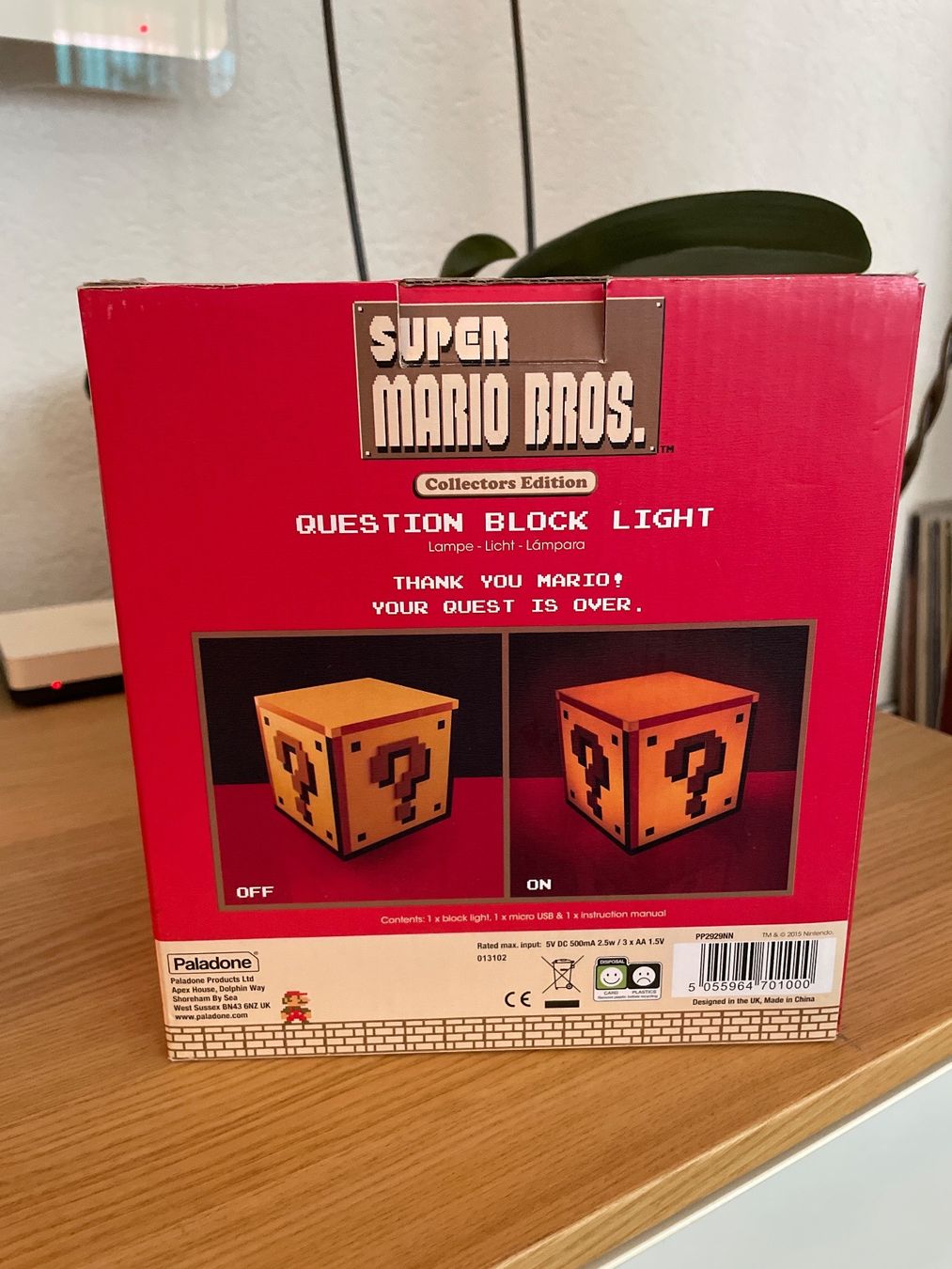 Lampes: Lampe cube Super Mario Bross light lampe – Neuf (Voir description) à Pully par kaba07 2