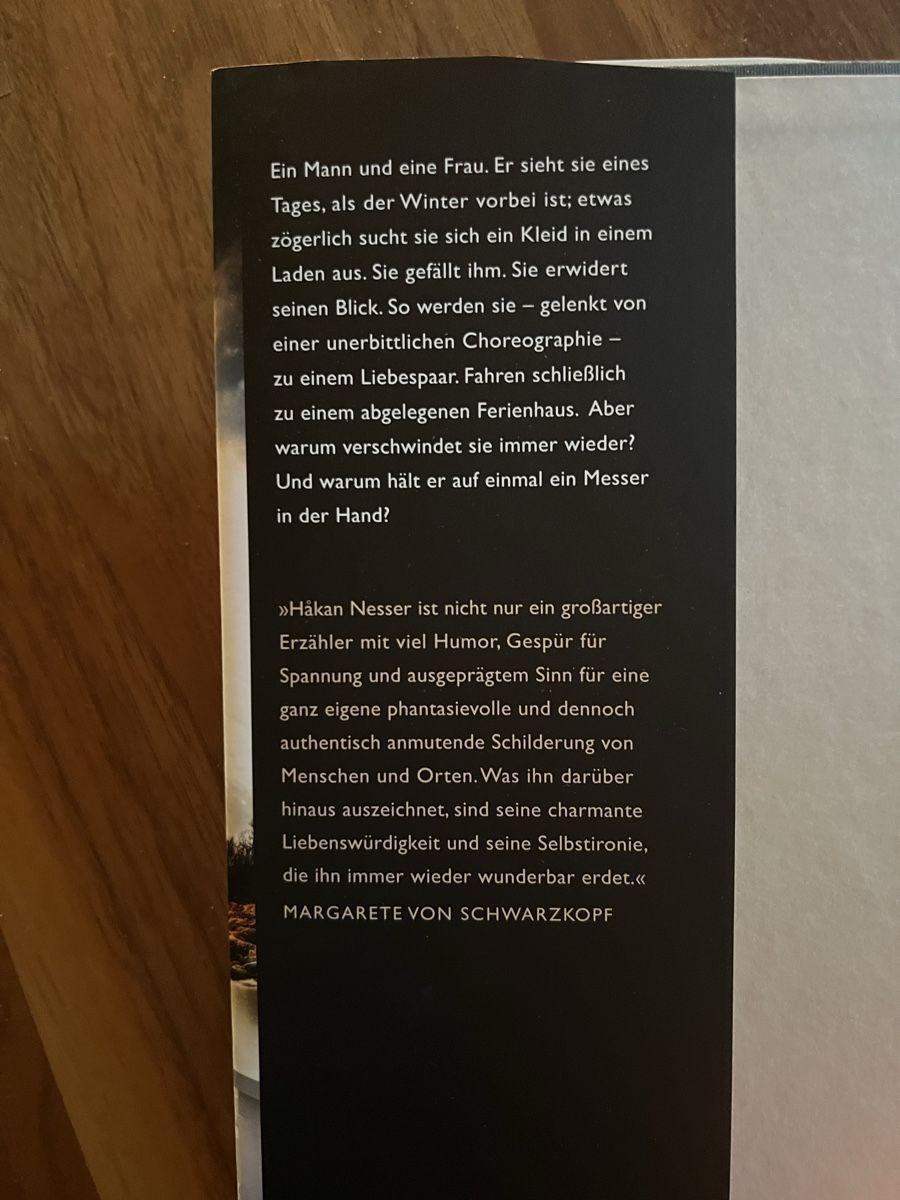 Bücher: Hakan Nesser: Der Choreograph – Gebraucht aus Schlierbach von matro01 2